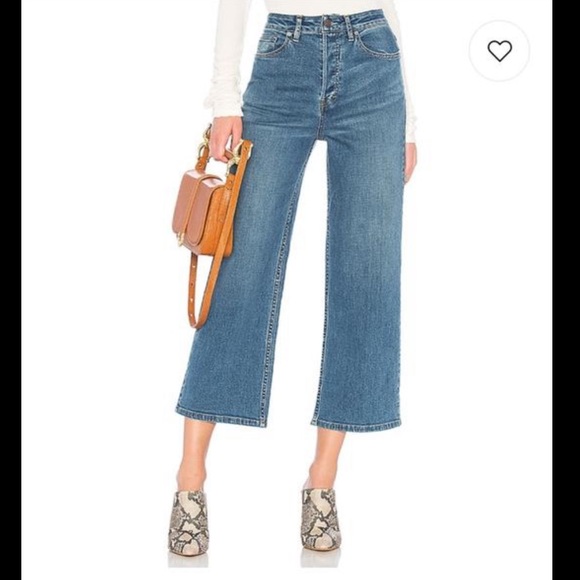 Free People Denim - Free People ob827480 Jean Wales wide leg